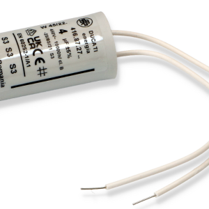 KONDENZATOR 4µF CAPACITOR 4µF + CABLE - DUCATI